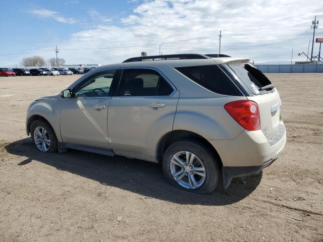 2CNFLNEC3B6217744 - 2011 CHEVROLET EQUINOX LT BEIGE photo 2