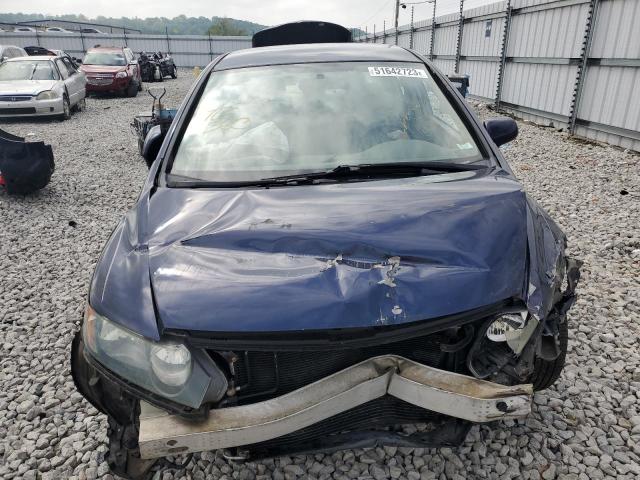 1HGFA16556L081618 - 2006 HONDA CIVIC LX BLUE photo 5