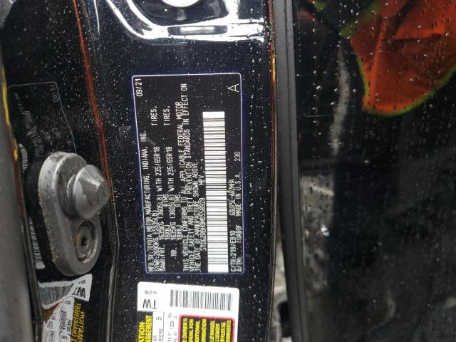 5TDGZRBH0MS558929 - 2021 TOYOTA HIGHLANDER XLE أسود صورة 12