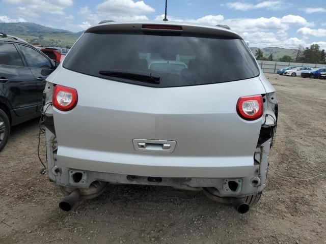 1GNKRLED4CJ307110 - 2012 CHEVROLET TRAVERSE LTZ SILVER photo 6