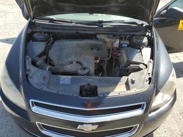 1G1ZG57B39F111541 - 2009 CHEVROLET MALIBU LS BLACK photo 11