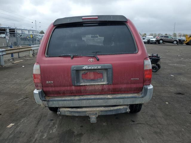 JT3HN86R8W0145311 - 1998 TOYOTA 4RUNNER SR5 BURGUNDY photo 6