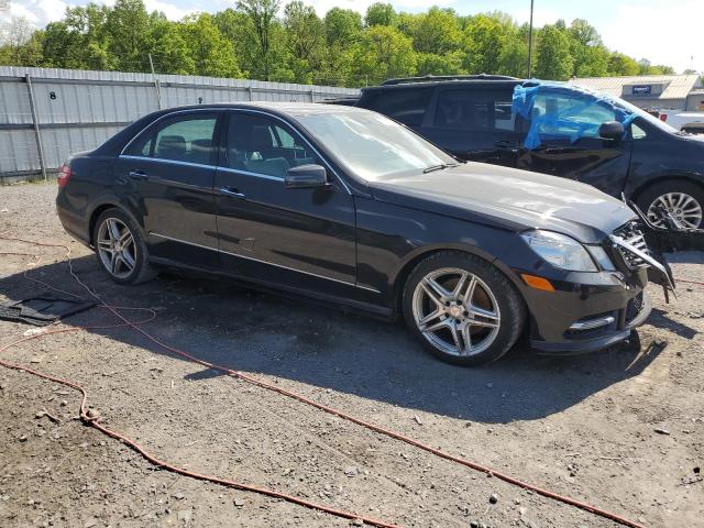 WDDHF8JB4DA743248 - 2013 MERCEDES-BENZ E 350 4MATIC BLACK photo 4