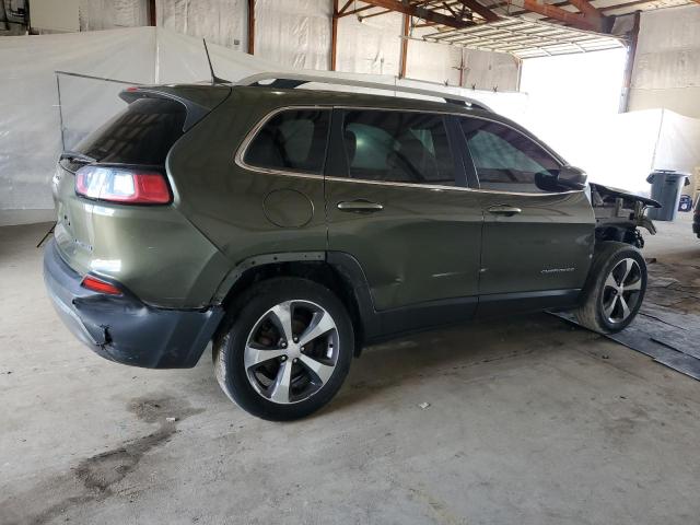 1C4PJLDB3KD170616 - 2019 JEEP CHEROKEE LIMITED أخضر صورة 3