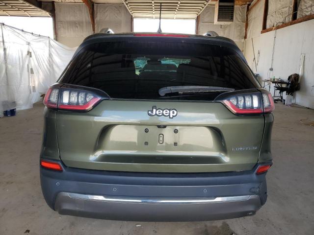 1C4PJLDB3KD170616 - 2019 JEEP CHEROKEE LIMITED أخضر صورة 6