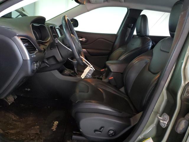 1C4PJLDB3KD170616 - 2019 JEEP CHEROKEE LIMITED أخضر صورة 7