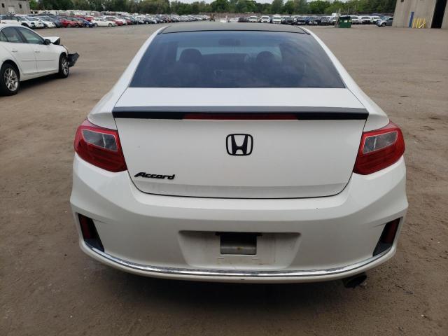 1HGCT1B39EA000695 - 2014 HONDA ACCORD LX-S WHITE photo 6