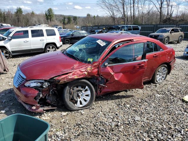 1C3CCBAB6EN208382 - 2014 CHRYSLER 200 LX RED photo 1