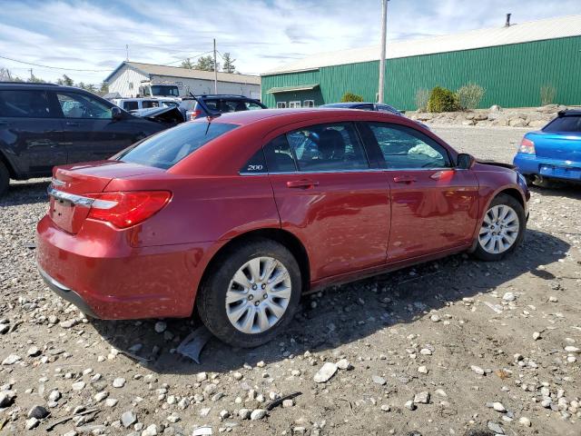 1C3CCBAB6EN208382 - 2014 CHRYSLER 200 LX RED photo 3