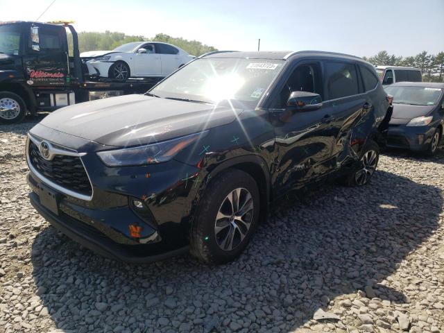 5TDGZRBHXNS561256 - 2022 TOYOTA HIGHLANDER XLE Qara foto 1