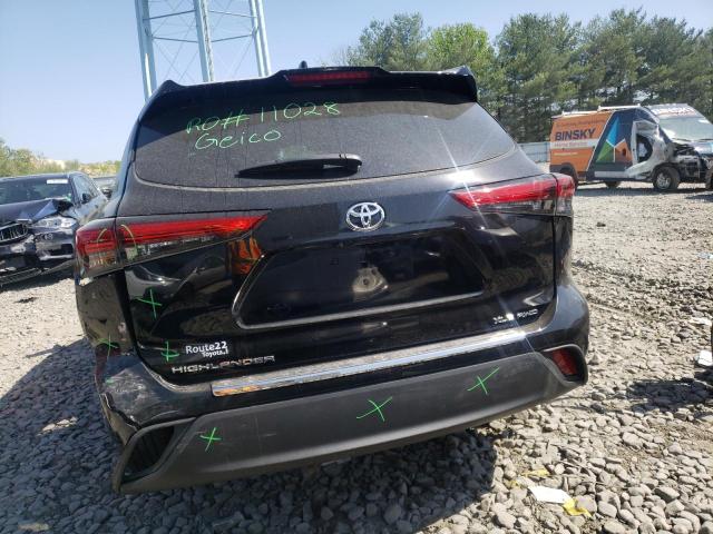 5TDGZRBHXNS561256 - 2022 TOYOTA HIGHLANDER XLE Qara foto 6