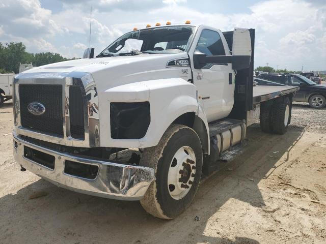 1FDWF6DE0KDF11054 - 2019 FORD F650 SUPER DUTY WHITE photo 2