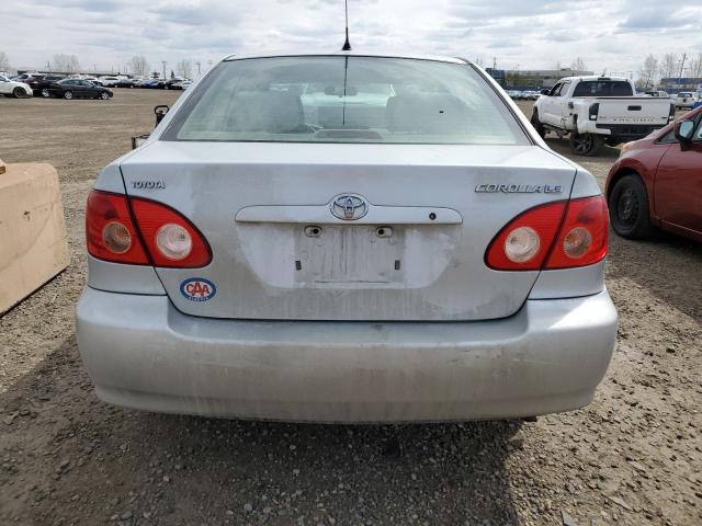 2T1BR32E06C560303 - 2006 TOYOTA COROLLA CE SILVER photo 6