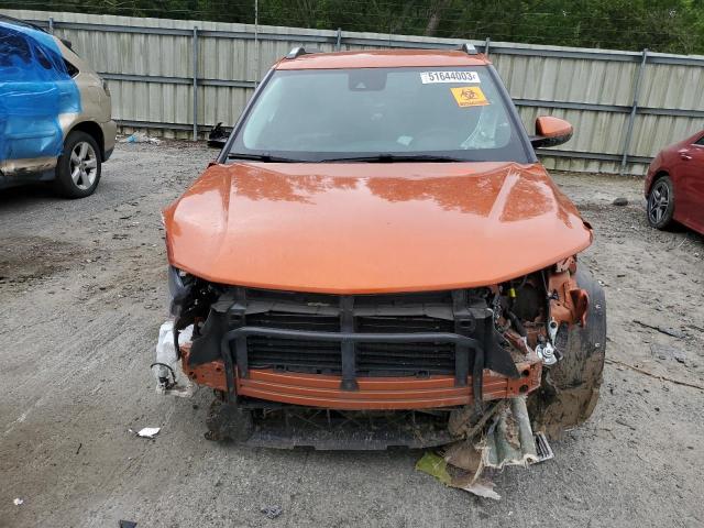 KL79MPS28NB012909 - 2022 CHEVROLET TRAILBLAZE LT ORANGE photo 5