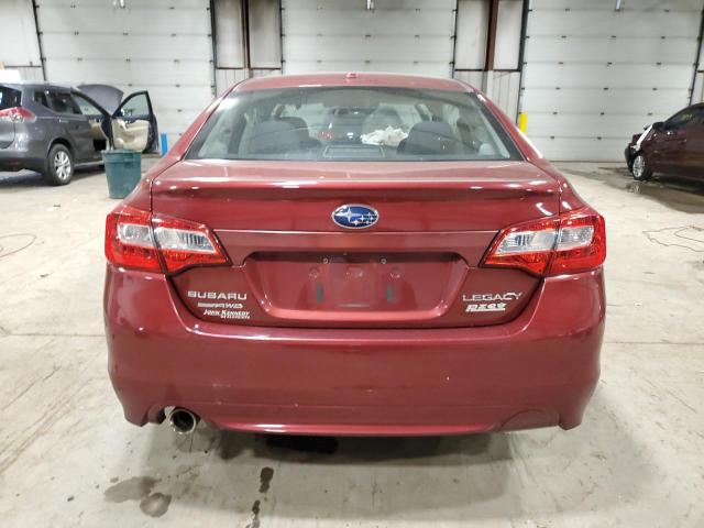 4S3BNAF68F3048297 - 2015 SUBARU LEGACY 2.5I PREMIUM RED photo 6