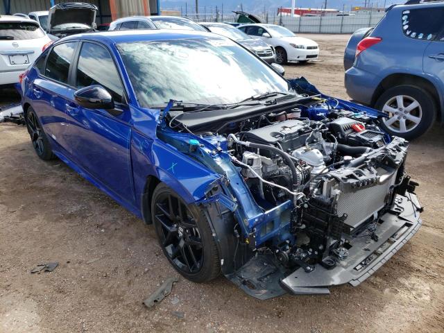 2HGFE2F51NH599649 - 2022 HONDA CIVIC SPORT 蓝色 照片 4