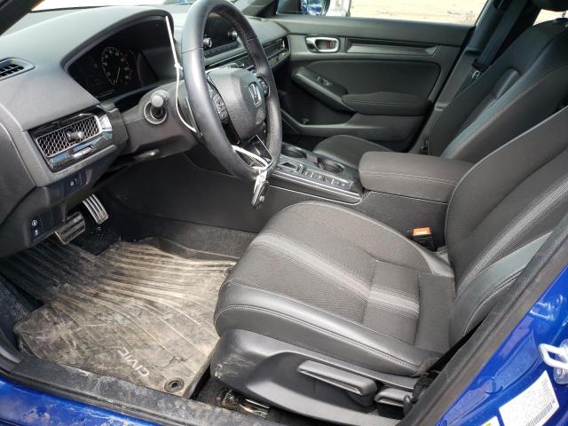2HGFE2F51NH599649 - 2022 HONDA CIVIC SPORT 蓝色 照片 7