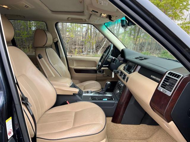 SALME15479A299507 - 2009 LAND ROVER RANGE ROVE HSE BLUE photo 5