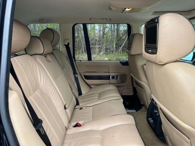 SALME15479A299507 - 2009 LAND ROVER RANGE ROVE HSE BLUE photo 6