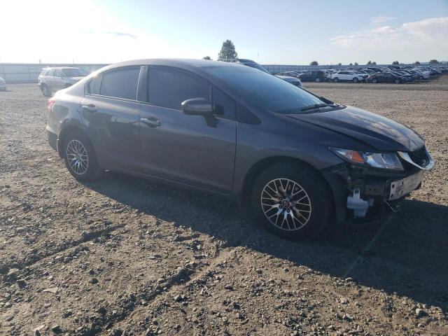 19XFB2F58FE265607 - 2015 HONDA CIVIC LX GRAY photo 4