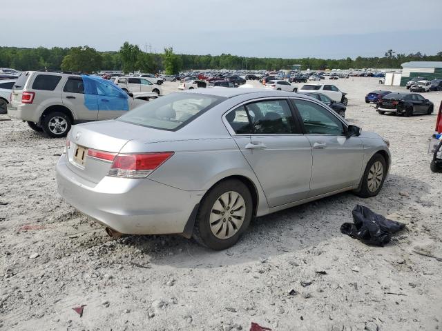 1HGCP2F34CA133883 - 2012 HONDA ACCORD LX SILVER photo 3