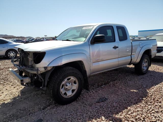 5TETU62N58Z571637 - 2008 TOYOTA TACOMA PRERUNNER ACCESS CAB SILVER photo 1