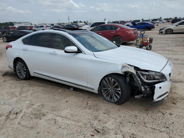 KMHGN4JE6FU086199 - 2015 HYUNDAI GENESIS 3.8L WHITE photo 4