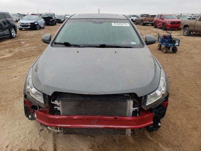 1G1PF5SC9C7175773 - 2012 CHEVROLET CRUZE LT GRAY photo 5