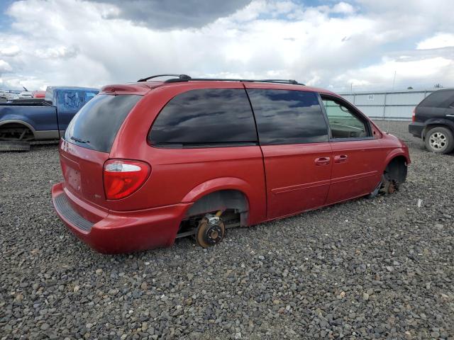 2D4GP44L76R876510 - 2006 DODGE GRAND CARA SXT RED photo 3