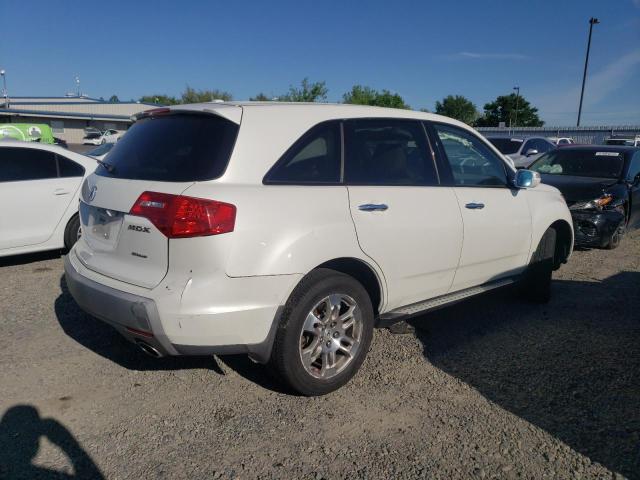 2HNYD28499H511915 - 2009 ACURA MDX TECHNOLOGY WHITE photo 3