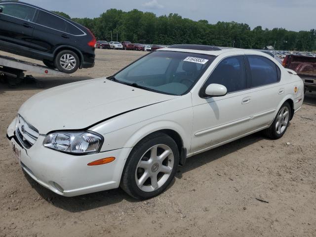 JN1CA31D5YT516848 - 2000 NISSAN MAXIMA GLE WHITE photo 1