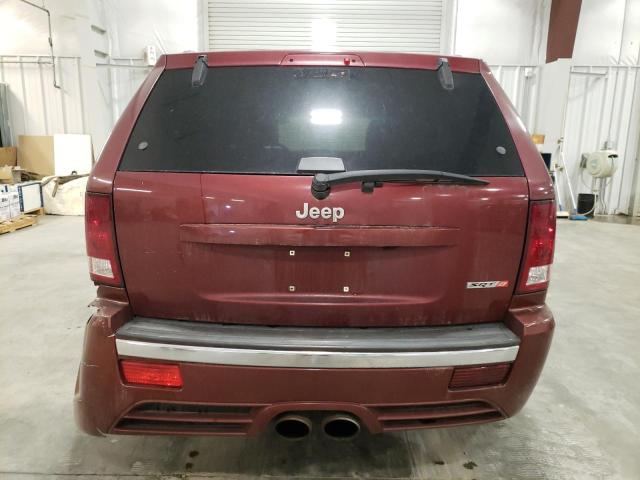 1J8HR78327C519231 - 2007 JEEP GRAND CHER SRT-8 RED photo 6