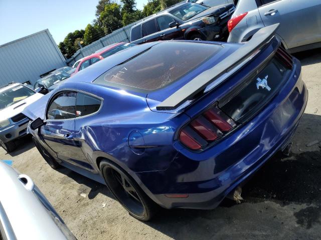 1FA6P8AM4F5310837 - 2015 FORD MUSTANG BLUE photo 2