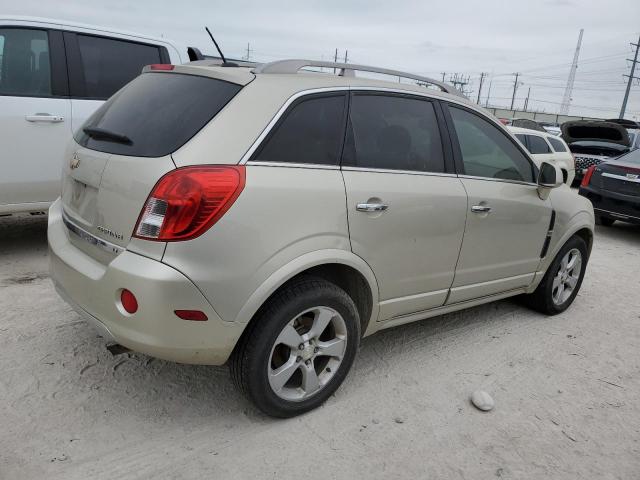 3GNAL3EK9ES570111 - 2014 CHEVROLET CAPTIVA LT BEIGE photo 3