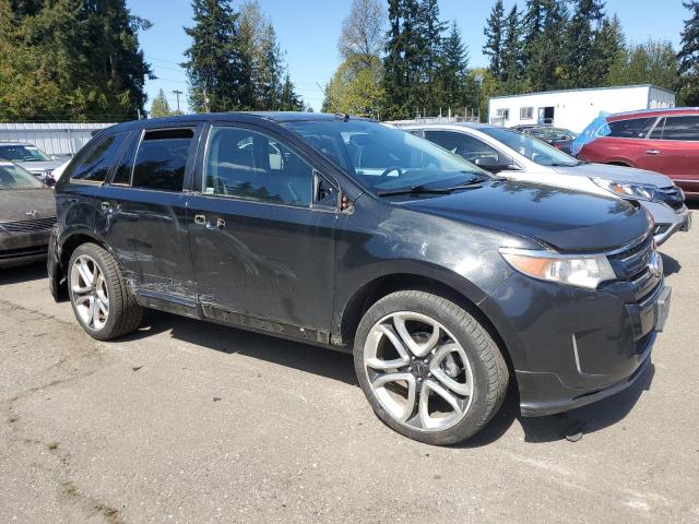 2FMDK4AK8BBA27642 - 2011 FORD EDGE SPORT BLACK photo 4