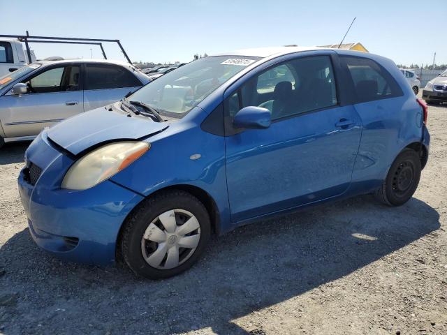 JTDJT923985145091 - 2008 TOYOTA YARIS BLUE photo 1