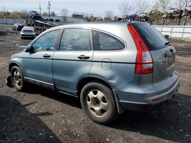 5J6RE4H30BL007153 - 2011 HONDA CR-V LX BLUE photo 2