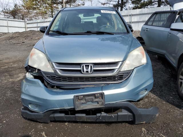 5J6RE4H30BL007153 - 2011 HONDA CR-V LX BLUE photo 5