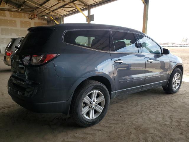 1GNKRJKD2DJ209879 - 2013 CHEVROLET TRAVERSE LT GRAY photo 3