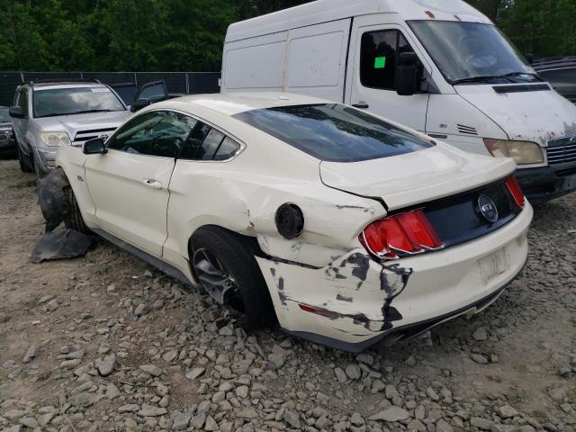 1FA6P8RF7F5500749 - 2015 FORD MUSTANG 50TH ANNIVERSARY WHITE photo 2