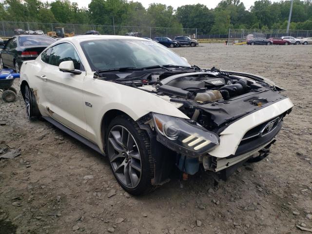 1FA6P8RF7F5500749 - 2015 FORD MUSTANG 50TH ANNIVERSARY WHITE photo 4