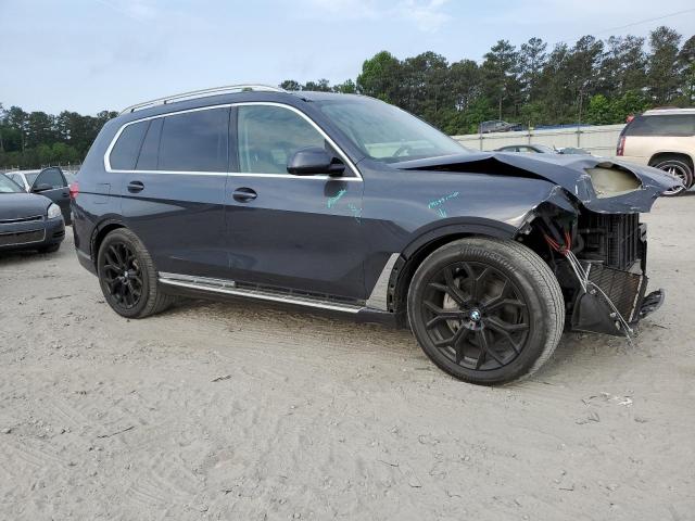 5UXCW2C54KL086539 - 2019 BMW X7 XDRIVE40I GRAY photo 4