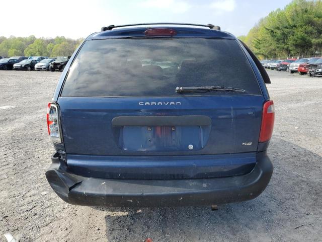 1B4GP25391B269030 - 2001 DODGE CARAVAN SE BLUE photo 6