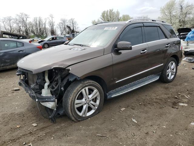 4JGDA5HB6DA263476 - 2013 MERCEDES-BENZ ML 350 4MATIC BROWN photo 1
