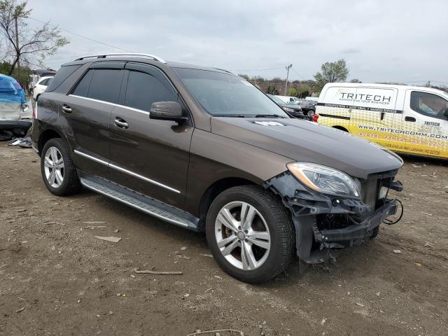 4JGDA5HB6DA263476 - 2013 MERCEDES-BENZ ML 350 4MATIC BROWN photo 4