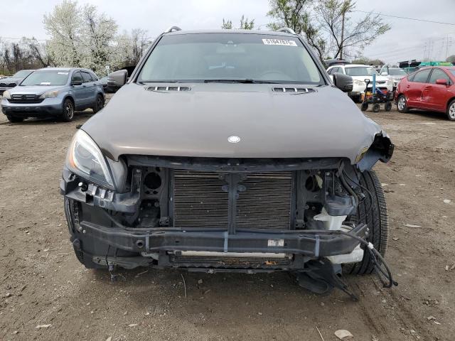 4JGDA5HB6DA263476 - 2013 MERCEDES-BENZ ML 350 4MATIC BROWN photo 5