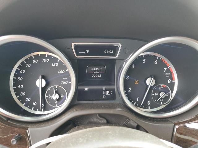 4JGDA5HB6DA263476 - 2013 MERCEDES-BENZ ML 350 4MATIC BROWN photo 9