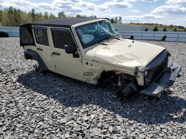 1J4BA3H17BL595946 - 2011 JEEP WRANGLER U SPORT TAN photo 4