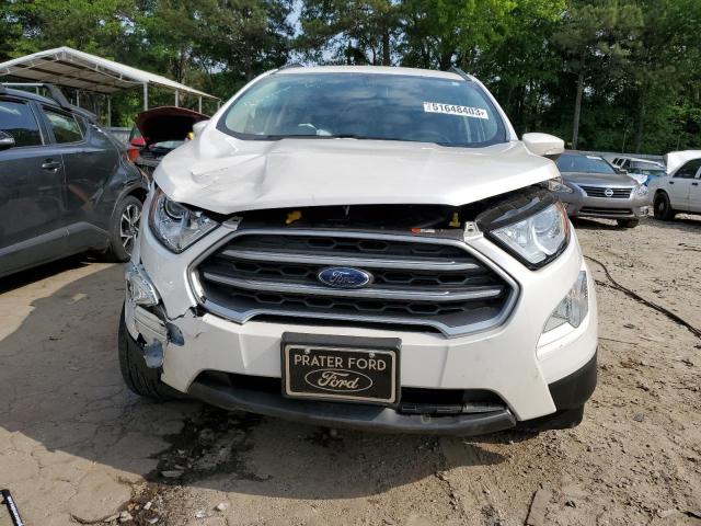 MAJ6P1UL5JC173793 - 2018 FORD ECOSPORT SE WHITE photo 5