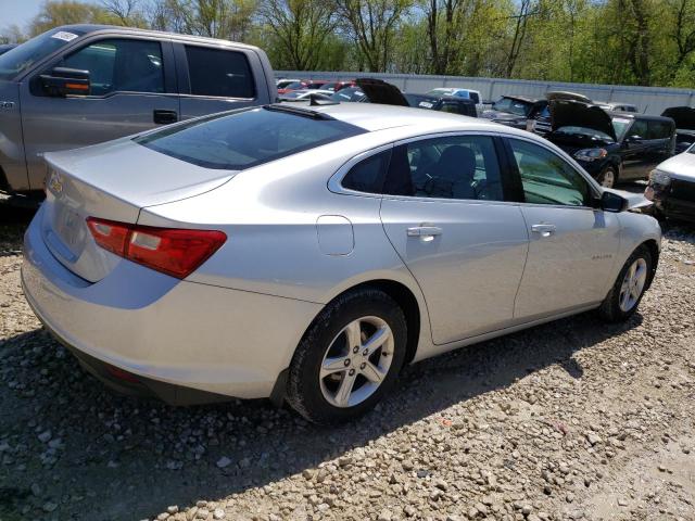 1G1ZB5ST0KF124106 - 2019 CHEVROLET MALIBU LS SILVER photo 3